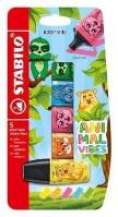 Opakowanie Zakreślacze mini Animal vibes set 5szt