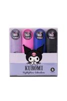 Opakowanie Zakreślacze mini Kuromi pastel 4 szt.