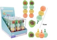 Opakowanie Zakreślasz w kulce Awokado 3 kolory MIX