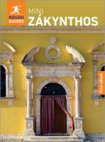 Okładka książki Zakynthos. Mini Travel Guide with eBook
