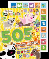 Okładka książki Zamieszanie na wsi. A ja lubię zwierzęta. 505 naklejek