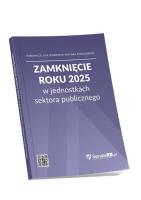 Okładka książki Zamknięcie roku 2025 w jednostkach sektora publicznego