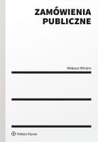 Zamówienia publiczne. Autor: Winiarz Mateusz. SmakLiter.pl Okładka książki Zamówienia publiczne