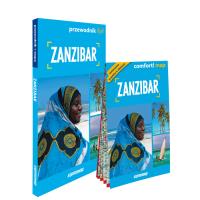 Zanzibar light: przewodnik + mapa. Autor: Beata Lewandowska-Kaftan. SmakLiter.pl Okładka książki Zanzibar light: przewodnik + mapa