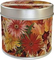 Zapachowa świeczka jesień - zapach pomarańcz. Wydawca: Skona Ting. SmakLiter.pl Opakowanie Zapachowa świeczka jesień - zapach pomarańcz