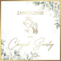 Opakowanie Zaproszenia Chrzest (10szt)