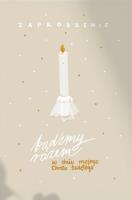 Opakowanie Zaproszenie Chrzciny (5szt)