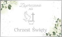 Opakowanie Zaproszenie Chrzest (10szt)