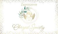 Opakowanie Zaproszenie Chrzest (10szt)