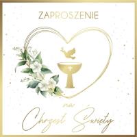 Opakowanie Zaproszenie Chrzest (5szt)