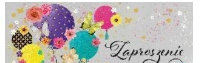 Zaproszenie jaskrawe balony z kopertami 5szt. Wydawca: Henry. SmakLiter.pl Opakowanie Zaproszenie jaskrawe balony z kopertami 5szt