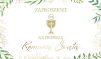Opakowanie Zaproszenie Komunia (10szt)