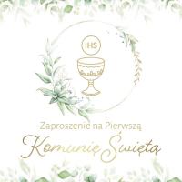 Opakowanie Zaproszenie Komunia (10szt)