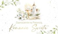 Opakowanie Zaproszenie Komunia (10szt)