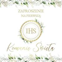 Opakowanie Zaproszenie Komunia (10szt)