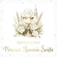 Opakowanie Zaproszenie Komunia (10szt)
