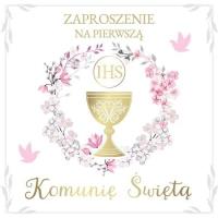 Opakowanie Zaproszenie Komunia (10szt)