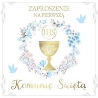 Opakowanie Zaproszenie Komunia (10szt)