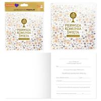 Opakowanie Zaproszenie Komunia (5szt)