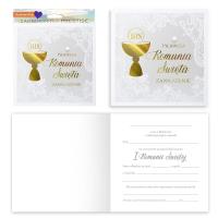 Opakowanie Zaproszenie Komunia 5szt