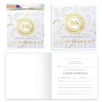 Opakowanie Zaproszenie Komunia 5szt