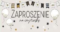 Opakowanie Zaproszenie Proporczyki nude (5szt)