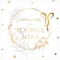 Opakowanie Zaproszenie Rocznica Ślubu (10szt)