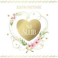 Opakowanie Zaproszenie Rocznica Ślubu (10szt)