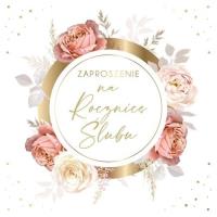 Opakowanie Zaproszenie Rocznica Ślubu (10szt)