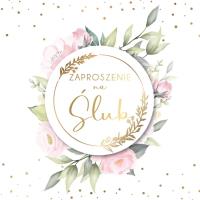 Opakowanie Zaproszenie Śub (5szt)