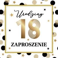 Zaproszenie Urodziny 10szt. Wydawca: Armin Style. SmakLiter.pl Opakowanie Zaproszenie Urodziny 10szt