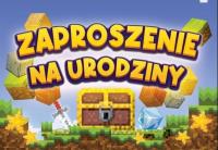 Opakowanie Zaproszenie Urodziny Zay Mini (10szt)