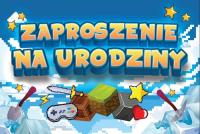 Opakowanie Zaproszenie Urodziny Zay Mini (10szt)