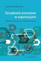 Okładka książki Zarządzanie procesowe w organizacjach