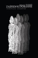 Okładka książki Zaśpiewki poranne