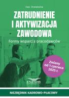 Zatrudnianie i aktywizacja zawodowa. Autor: Drzewiecka Ewa. SmakLiter.pl Okładka książki Zatrudnianie i aktywizacja zawodowa