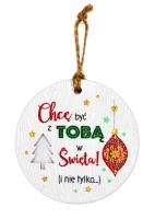 Opakowanie Zawieszka ceramiczna Boże Narodzenie