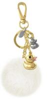 Opakowanie Zawieszka do torebki kaczuszki złote z pomponem