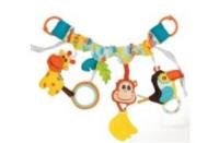 Zawieszka do wózka kolorowa dźungla. Wydawca: Balibazoo. SmakLiter.pl Opakowanie Zawieszka do wózka kolorowa dźungla