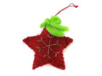 Zawieszka materiałowa gwiazdka. Wydawca: ADAR. SmakLiter.pl Opakowanie Zawieszka materiałowa gwiazdka