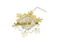 Zawieszka na okno śnieżynka. Wydawca: ADAR. SmakLiter.pl Opakowanie Zawieszka na okno śnieżynka