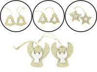 Zawieszki dewniane 2szt MIX. Wydawca: ADAR. SmakLiter.pl Opakowanie Zawieszki dewniane 2szt MIX