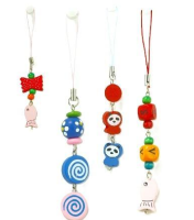 Opakowanie Zawieszki drewniane 5cm mix