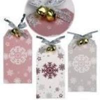 Zawieszki prezentowe 5x9cm 6szt. Wydawca: Titanum. SmakLiter.pl Opakowanie Zawieszki prezentowe 5x9cm 6szt