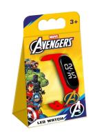 Opakowanie Zegarek LED Z Przypinką Avengers