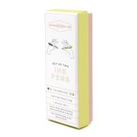 Opakowanie Zestaw 2 długopisów Off White&Taupe w pudełku