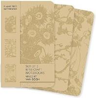 Opakowanie Zestaw 3 notatników MINI Kaft Vincent van Gogh