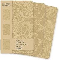 Opakowanie Zestaw 3 notatników MINI Kaft William Morris