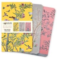 Zestaw 3 notatników MINI Royal Pavilion. Wydawca: Flame Tree. SmakLiter.pl Opakowanie Zestaw 3 notatników MINI Royal Pavilion