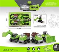 Zestaw 4 aut do rozkręcania. Wydawca: Merkpol. SmakLiter.pl Opakowanie Zestaw 4 aut do rozkręcania